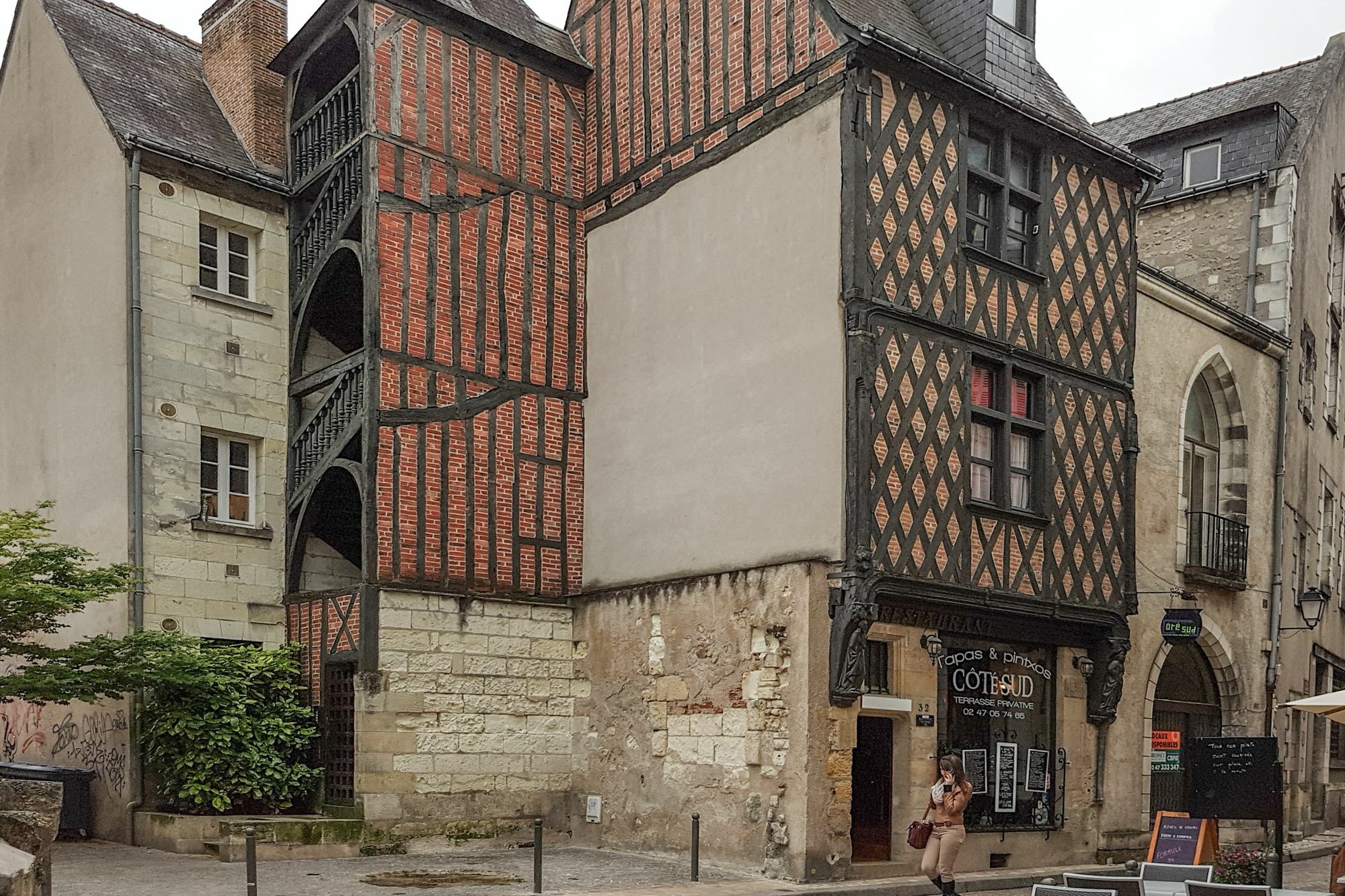 Grand T2 Vieux Tours Immeuble Historiqueアパートメント エクステリア 写真
